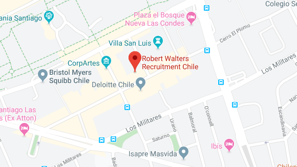 Plan google map : localisation du bureau Robert Walters à Paris