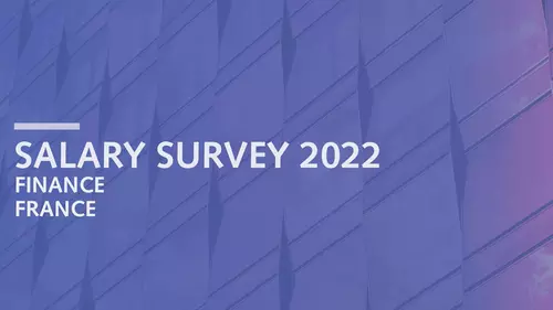 Étude de rémunération 2022 - finance