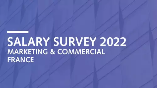 Étude de rémunération 2022 - marketing & commercial