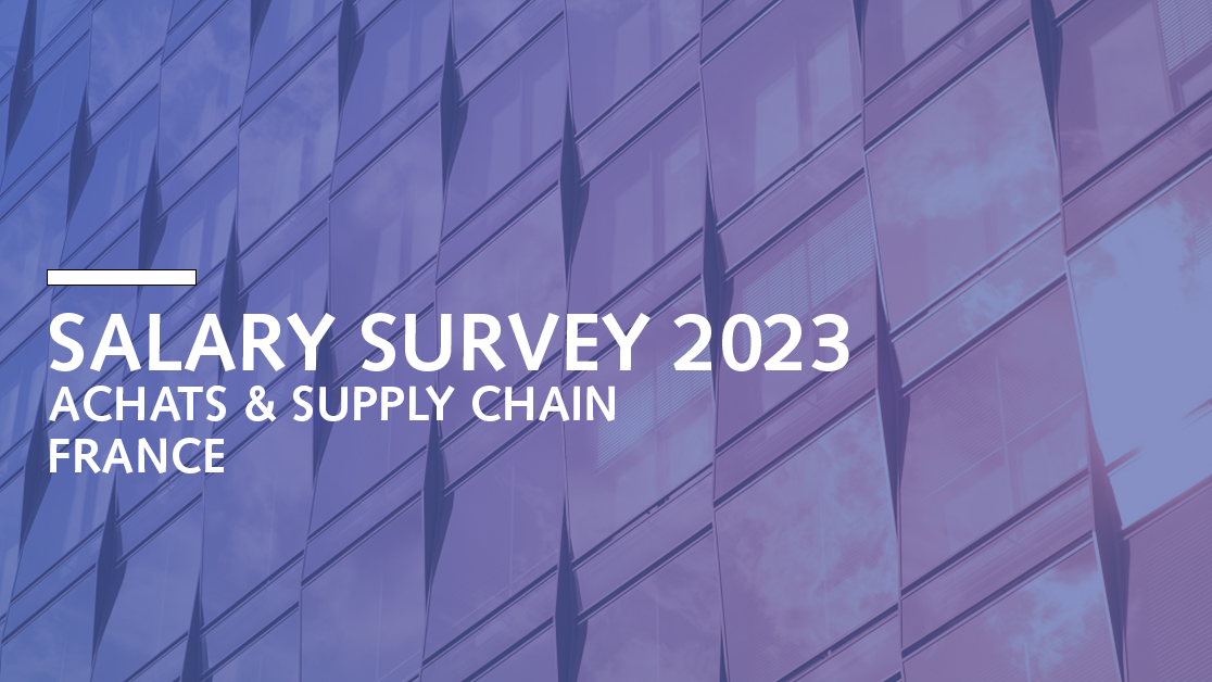 Étude de rémunération 2023 - Achats & Supply Chain