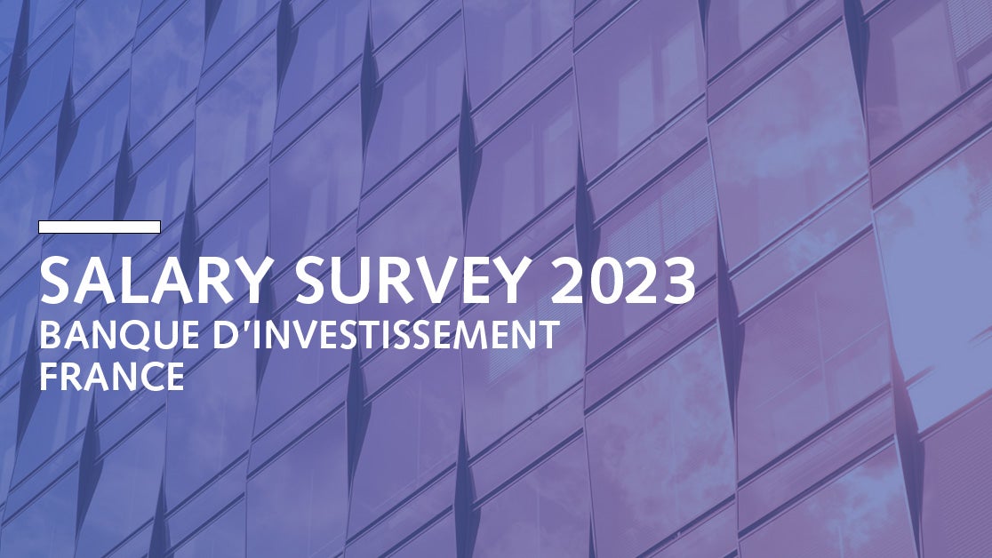 Étude de rémunération 2023 - Banque d'investissement