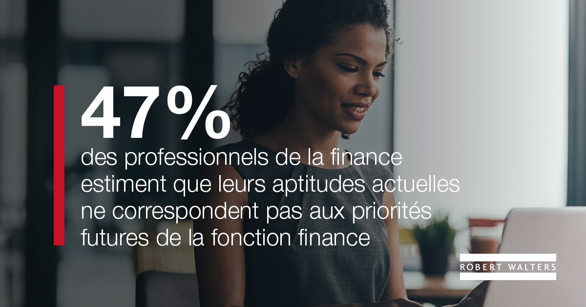 Futur Fonction Finance | 47% des professionnels de la finance estiment que leurs aptitudes actuelles ne correspondent pas aux priorités de la fonction finance