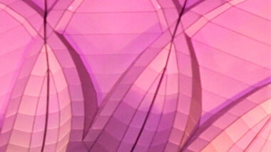 Abstrait : photo d'une structure rose